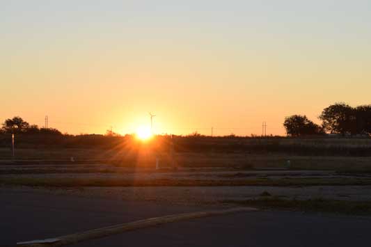 sunset at georgetown rv park